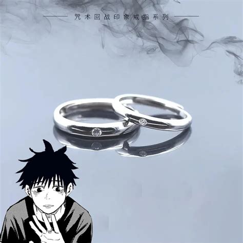 Anime Jujutsu Kaisen Okkotsu Yuta Ring Sterling Silver Finger Ring