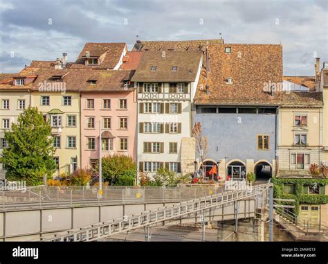 Old town Schaffhausen, Switzerland Stock Photo - Alamy