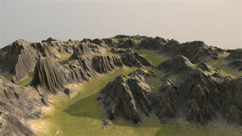 Terrain-model 3D models - Sketchfab