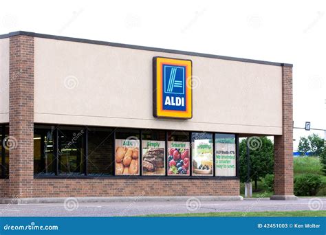 Aldi Supermarket Exterior Editorial Stock Photo Image 42451003