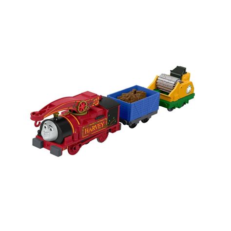 Thomas & Friends TrackMaster Greatest Moments Harvey Engine - Walmart ...