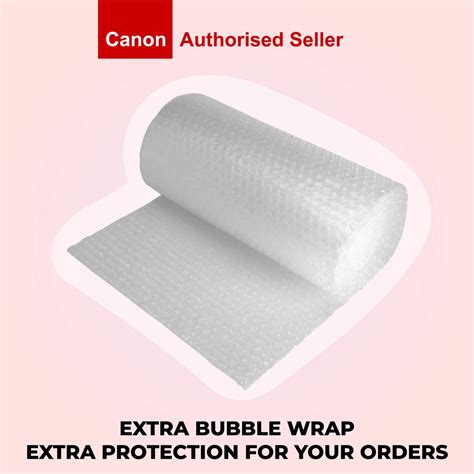 Extra Protection Bubble Wrap Protection For Inks Shopee Malaysia