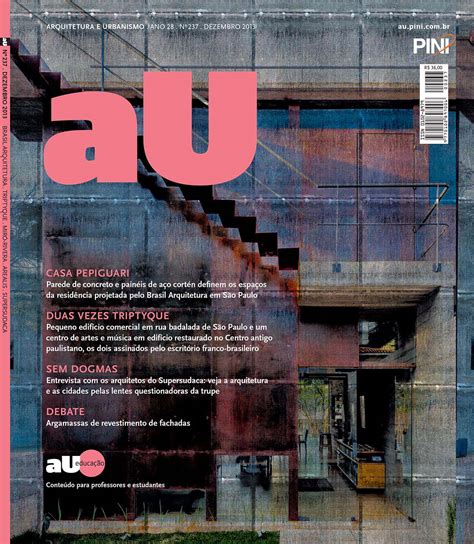 Revista Au Arquitetura E Urbanismo Carlos Fortes