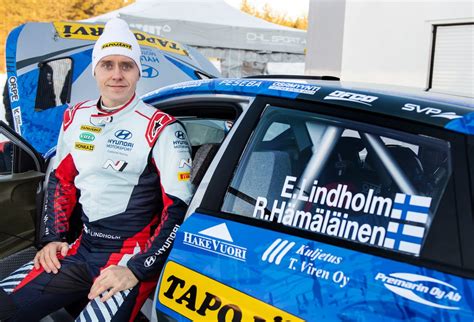 WRC Hyundain Emil Lindholm Aloittaa MM Kautensa Ruotsista Autotoday