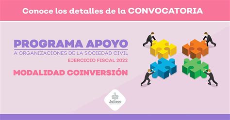 Convocatoria Del Programa De Apoyo A Las Organizaciones De La Sociedad