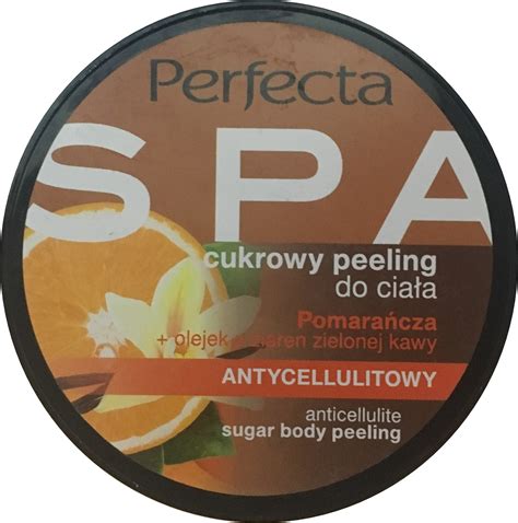 Perfecta Spa Cukrowy Peeling Do Ciała Antycellulitowy `pomarańcza