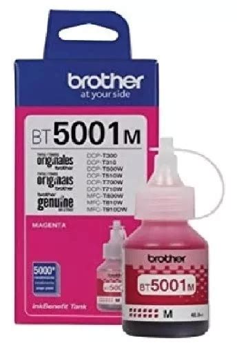 Tanque Tinta Brother Bt5001m Magenta 5000 Páginas Original Envío gratis