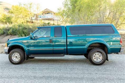 Teal Time Capsule 19k Mile 2000 Super Duty Ford