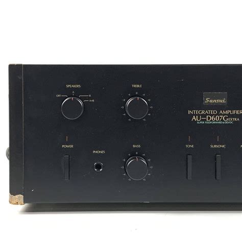 Yahoo オークション Sansui サンスイ AU D607G EXTRA プリメインアン