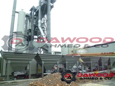 Used Ammann Asphalt Plant 200 T/H comes with Recycle Plant - Dawood Ahmed FZE