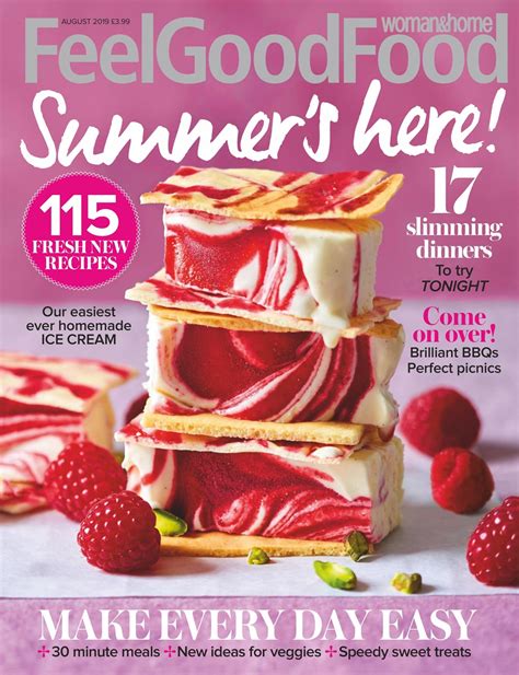 Woman And Home Feel Good Food Magazine August 2019 Back Issue