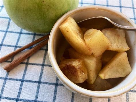 Microwave Baked Apples Corine A To Z