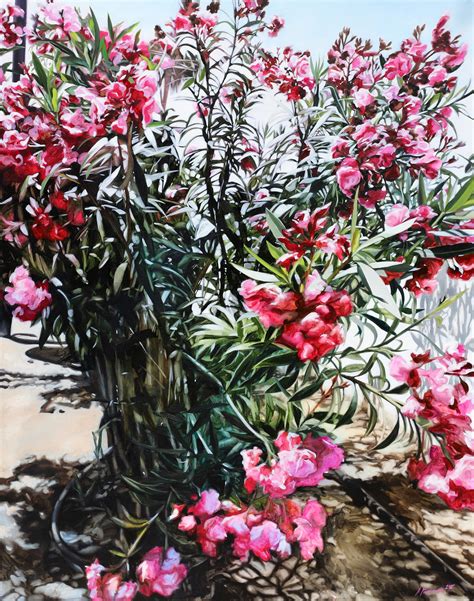 Aleksandra Prusinowska Oleander Art Painting