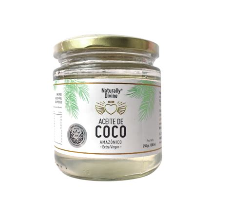 Aceite De Coco Extra Virgen Naturally Divine La Cuisine Per