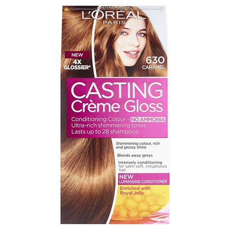 Loreal Paris краска для волос Casting Creme Gloss оттенок 724 карамель 98 фото