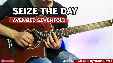 Seize The Day Avenged Sevenfold Cover Acoustic Melodi YouTube