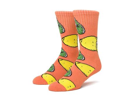 HUF Lemon Lime Crew Socks Orange の新品 中古フリマ 通販 スニダン