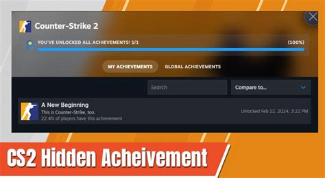 How To Get The Hidden Achievement In Cs On Steam Did You Noticed