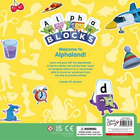 Alphablocks Stick, Play and Learn: A Sticker Activity Book – Blocks Shop