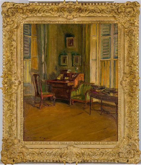 Lot WALTER GAY American Corner Of The Study Interior