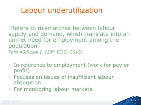 Resolution Concerning Statistics Of Work Employment And Labour