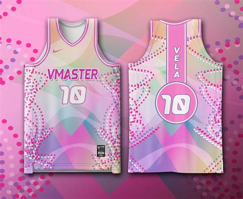 pink basketball jersey  number ten design  basketball jersey