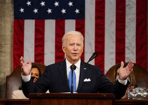 In speech to nation, Biden declares: 'America is rising anew' | The Times of Israel