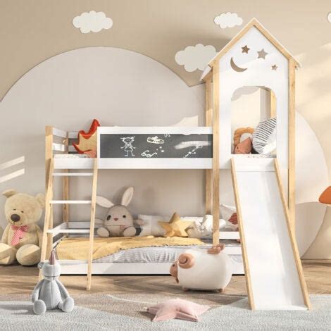 Letto A Castello Per Bambini X Cm Soppalco A Posti Letto