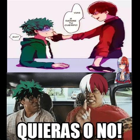 My Gallery Of Tododeku En 2020 Meme De Anime Personajes De Anime