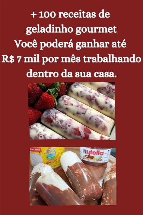 Fature At R Mil Reais Ao M S Trabalhando Em Casa Vendendo Geladinho