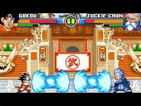 Goku Vs Jackie Chan En El Torneo Drag N Ball Adventure Advance