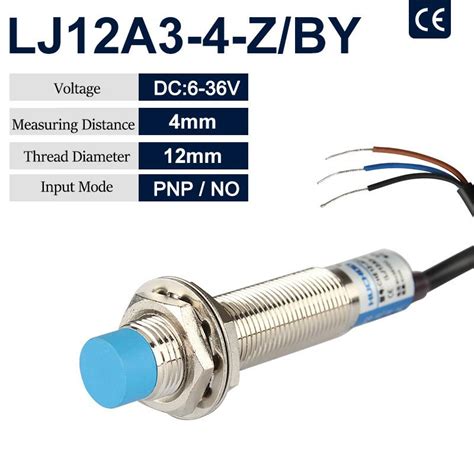 Lj A Z By M Wire Pnp No Dc V Ma Mm Tubular Inductive