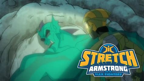 The Flex Fighters Have An Encounter With Stretch Monster Stretch