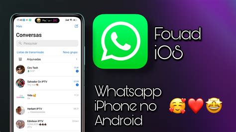 Finalmente Atualizou Whatsapp Do IPhone No Android Fouad IOS