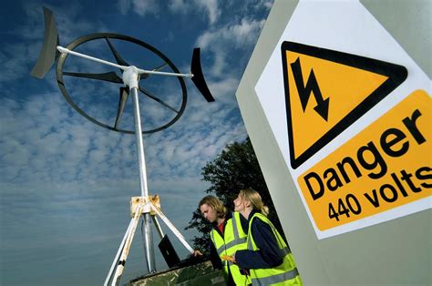 Rooftop Wind Energy System Photograph By Jim Varney Science Photo Library