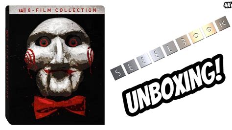 SAW 8 FILM COLLECTION Steelbook Unboxing And Review With Commentary