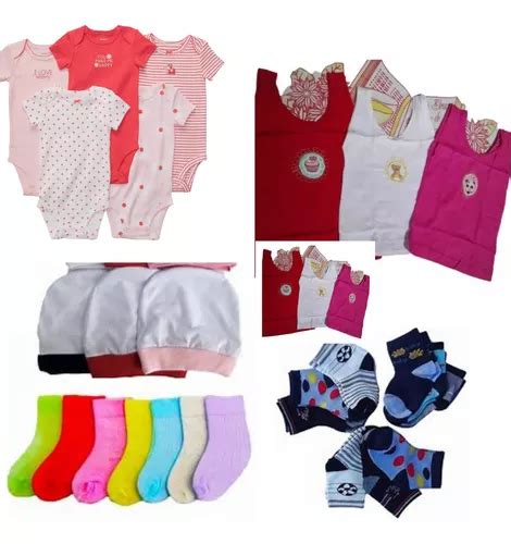 Kit 30 Pçs Enxoval Bebes Roupas Para Recem Nascido Atacado Frete grátis