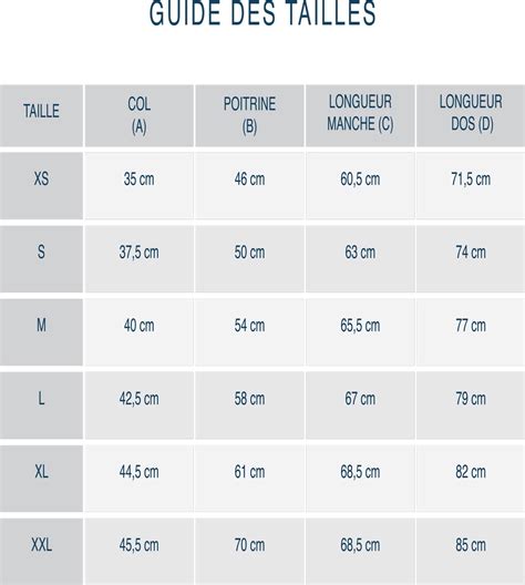 Guide Des Tailles Chemises Pour Hommes Jacobs And Jacobs Originals