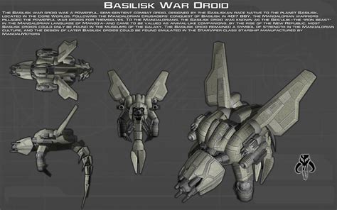 Basilisk War Droid ortho [New] by unusualsuspex on DeviantArt