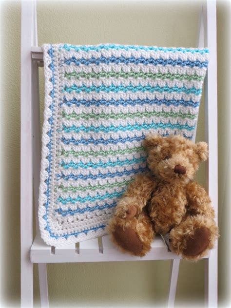 Crochet Baby Blanket Pattern Easy Crochet Patterns by | Etsy