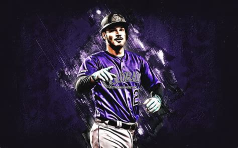 Nolan Arenado Colorado Rockies Mlb American Baseball Player