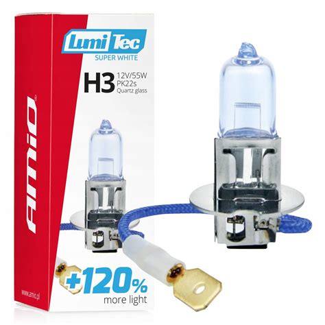Żarówka ŻARÓWKI H3 12V WIĘCEJ ŚWIATŁA WHITE XENON 5903293021361 za 7 ...