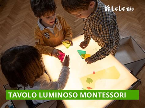 Tavolo Luminoso Montessori Benefici Migliori Modelli E Guida Fai Da