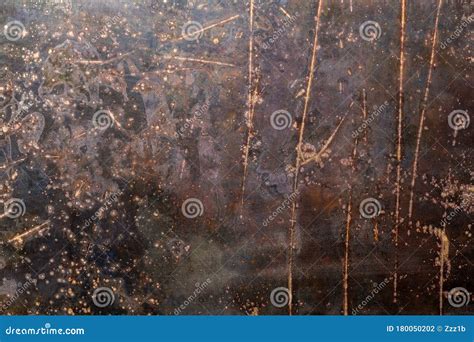 Tessitura Della Superficie Di Lamiera Di Acciaio Grezza Di Colore Nero