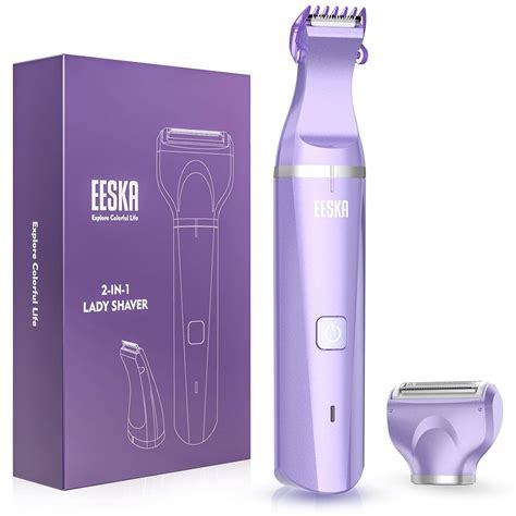 EESKA Bikini Trimmer For Women 2 In 1 Rechargeable Womens Electric