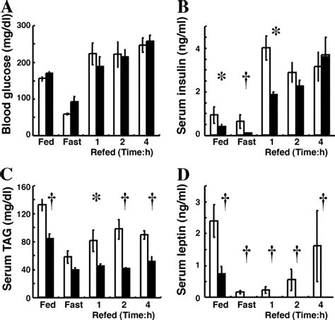 Decreased Serum Levels Of Insulin Tag And Leptin In Il 1ra− − Mice