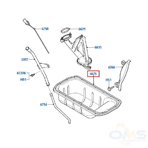 Focus Mondeo Fiesta Kuga Galaxy Sump Oil Pan Oms Auto Parts