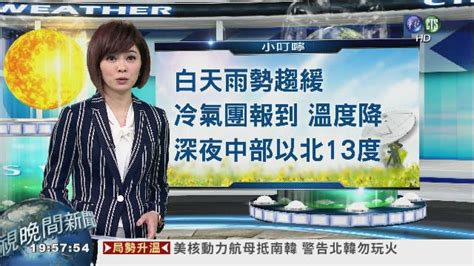 冷氣團接力 明深夜下探13度