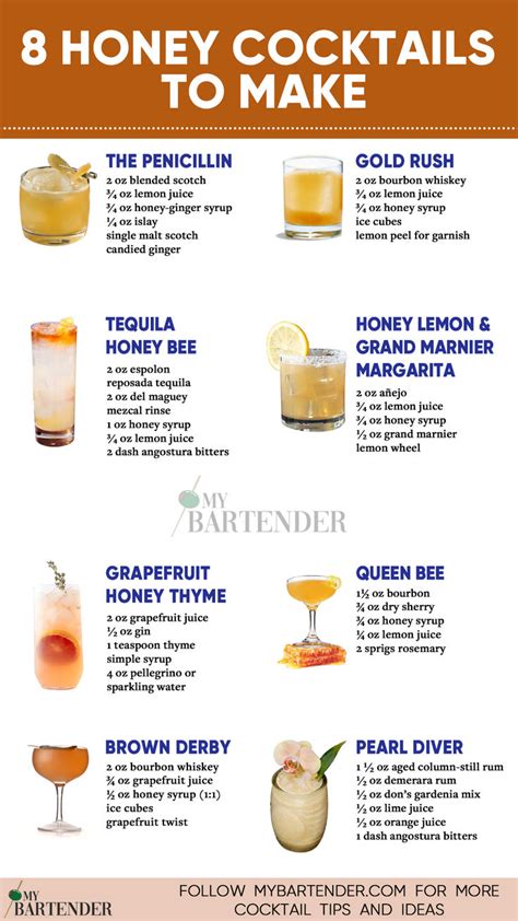 8 Honey Cocktails To Make for a Sweet Sipping Experience