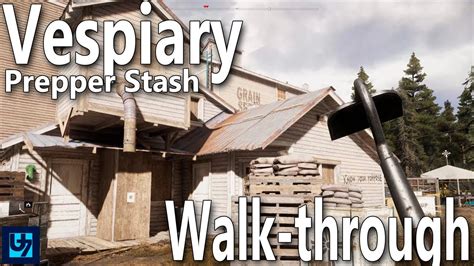 Far Cry 5 Vespiary Prepper Stash Walk Through Grain Elevator John S